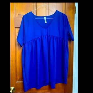 Royal Blue Zenana top
